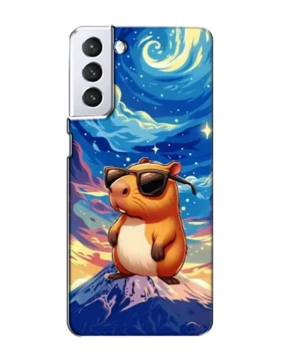 Чехол для Samsung Galaxy S21 с картинкой «Капибара Ван Гога» Чехол для Samsung Galaxy S21 с картинкой «Капибара Ван Гога»