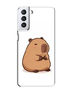 Чехол для Samsung Galaxy S21 с картинкой «Толстенькая капибара» Чехол для Samsung Galaxy S21 с картинкой «Толстенькая капибара»