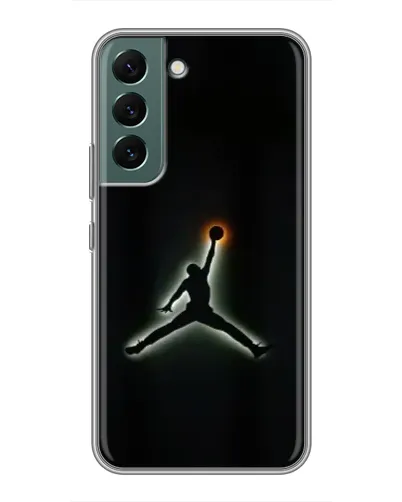 Чехол для Samsung Galaxy S22 Plus с картинкой «Jordan Gradient Logo»