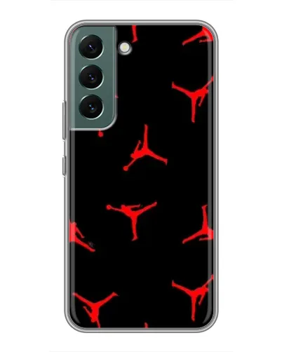Чехол для Samsung Galaxy S22 Plus с картинкой «Jordan Red Pattern»