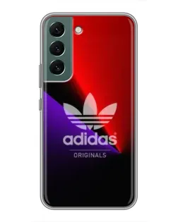 Чехол для Samsung Galaxy S22 Plus с картинкой «Adidas Red Neon»