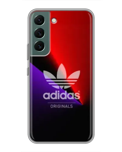 Чехол для Samsung Galaxy S22 Plus с картинкой «Adidas Red Neon»