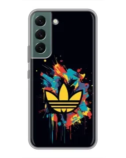 Чехол для Samsung Galaxy S22 Plus с картинкой «Adidas Splash»