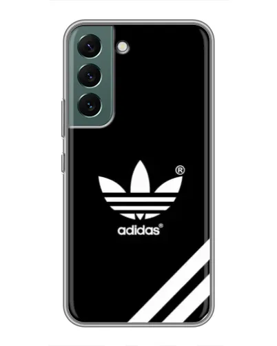 Чехол для Samsung Galaxy S22 Plus с картинкой «Adidas с диагональными полосами»