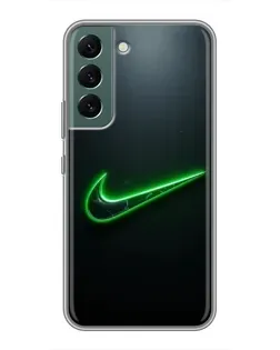 Чохол для Samsung Galaxy S22 Plus з картинкою «Неоновий контур Nike» Чохол для Samsung Galaxy S22 Plus з картинкою «Неоновий контур Nike»