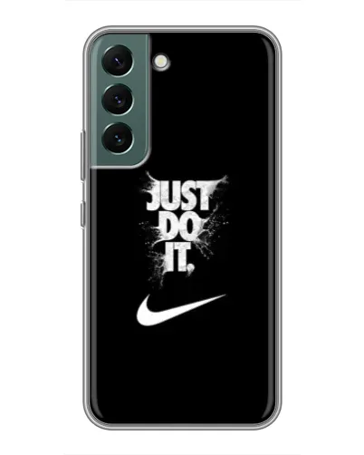 Чехол для Samsung Galaxy S22 Plus с картинкой «Текстовый принт Nike» Чехол для Samsung Galaxy S22 Plus с картинкой «Текстовый принт Nike»