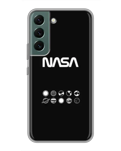 Чохол для Samsung Galaxy S22 Plus з картинкою «NASA — технічний принт» Чохол для Samsung Galaxy S22 Plus з картинкою «NASA — технічний принт»