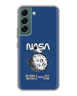 Чохол для Samsung Galaxy S22 Plus з картинкою «NASA — місячна місія» Чохол для Samsung Galaxy S22 Plus з картинкою «NASA — місячна місія»