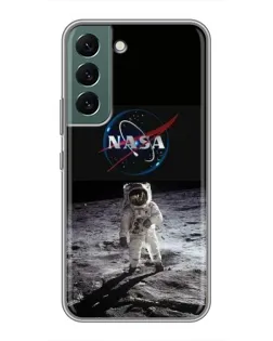Чохол для Samsung Galaxy S22 Plus з картинкою «Астронавт на Місяці» Чохол для Samsung Galaxy S22 Plus з картинкою «Астронавт на Місяці»
