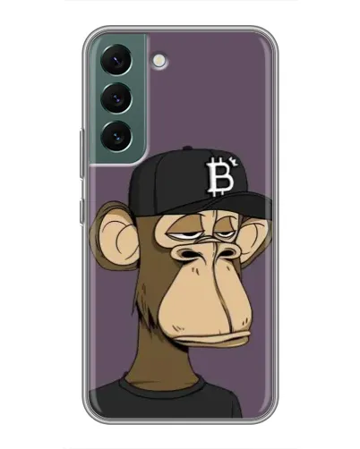 Чохол для Samsung Galaxy S22 Plus з картинкою «Bored Ape в кепці»