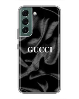 Чехол для Samsung Galaxy S22 Plus с картинкой «Gucci — шелковые волны»