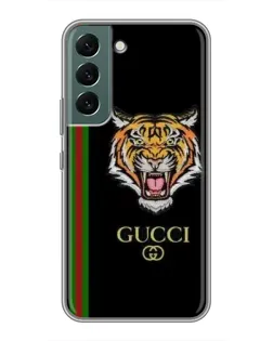 Чехол для Samsung Galaxy S22 Plus с картинкой «Тигр Gucci»