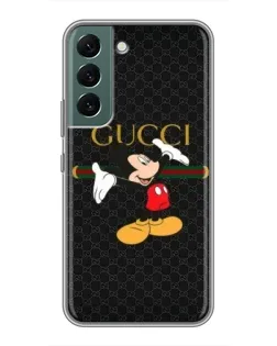 Чехол для Samsung Galaxy S22 Plus с картинкой «Микки Маус Gucci»