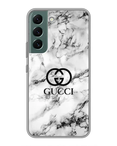 Чехол для Samsung Galaxy S22 Plus с картинкой «Gucci — мраморный шик» Чехол для Samsung Galaxy S22 Plus с картинкой «Gucci — мраморный шик»