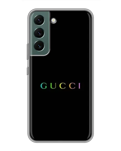 Чехол для Samsung Galaxy S22 Plus с картинкой «Gucci — неоновый минимализм» Чехол для Samsung Galaxy S22 Plus с картинкой «Gucci — неоновый минимализм»