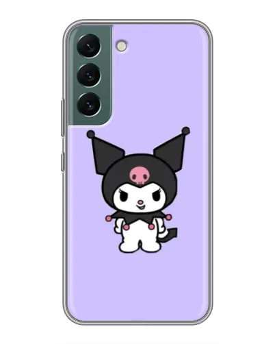 Чехол для Samsung Galaxy S22 Plus с картинкой «Kuromi — нежный фиолетовый»