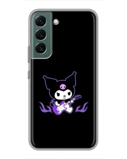 Чехол для Samsung Galaxy S22 Plus с картинкой «Электрическая Kuromi»