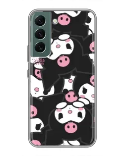 Чехол для Samsung Galaxy S22 Plus с картинкой «Паттерн голов Куроми»