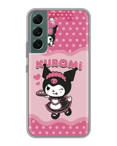 Чехол для Samsung Galaxy S22 Plus с картинкой «Розовая Куроми»