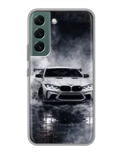 Чехол для Samsung Galaxy S22 Plus с картинкой «BMW сквозь туман» Чехол для Samsung Galaxy S22 Plus с картинкой «BMW сквозь туман»