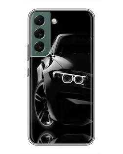 Чехол для Samsung Galaxy S22 Plus с картинкой «Черная BMW — профиль» Чехол для Samsung Galaxy S22 Plus с картинкой «Черная BMW — профиль»