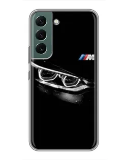 Чехол для Samsung Galaxy S22 Plus с картинкой «BMW — взгляд тигра» Чехол для Samsung Galaxy S22 Plus с картинкой «BMW — взгляд тигра»