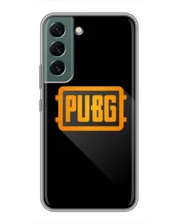 Чохол для Samsung Galaxy S22 Plus з картинкою «PUBG — рамка лого»