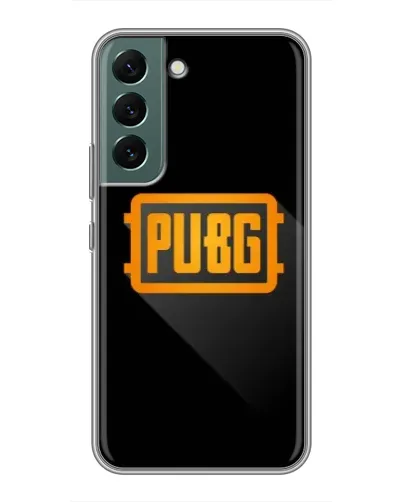 Чохол для Samsung Galaxy S22 Plus з картинкою «PUBG — рамка лого»