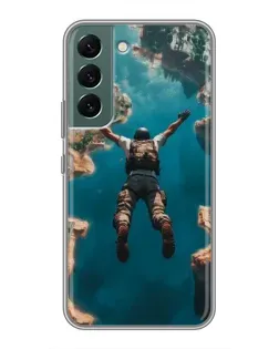 Чохол для Samsung Galaxy S22 Plus з картинкою «PUBG — вільне падіння»