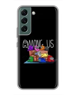 Чохол для Samsung Galaxy S22 Plus з картинкою «Логотип Among Us» Чохол для Samsung Galaxy S22 Plus з картинкою «Логотип Among Us»