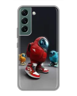 Чохол для Samsung Galaxy S22 Plus з картинкою «Among Us — 3D стиль» Чохол для Samsung Galaxy S22 Plus з картинкою «Among Us — 3D стиль»