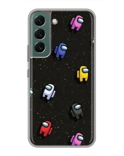 Чохол для Samsung Galaxy S22 Plus з картинкою «Космічний патерн Among Us» Чохол для Samsung Galaxy S22 Plus з картинкою «Космічний патерн Among Us»