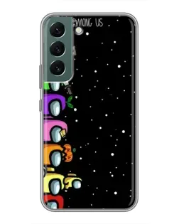 Чохол для Samsung Galaxy S22 Plus з картинкою «Команда Among Us» Чохол для Samsung Galaxy S22 Plus з картинкою «Команда Among Us»