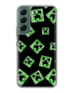 Чохол для Samsung Galaxy S22 Plus з картинкою «Паттерн з кріперами»