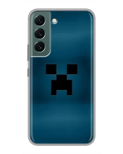 Чехол для Samsung Galaxy S22 Plus с картинкой «Крипер текстура» Чехол для Samsung Galaxy S22 Plus с картинкой «Крипер текстура»