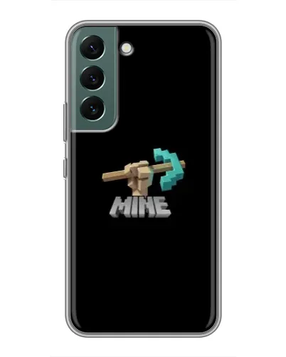 Чехол для Samsung Galaxy S22 Plus с картинкой «Алмазная кирка» Чехол для Samsung Galaxy S22 Plus с картинкой «Алмазная кирка»