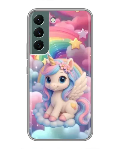 Чехол для Samsung Galaxy S22 Plus с картинкой «Маленький единорог» Чехол для Samsung Galaxy S22 Plus с картинкой «Маленький единорог»