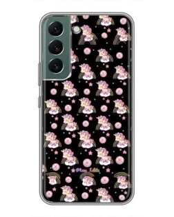Чехол для Samsung Galaxy S22 Plus с картинкой «Magic Unicorn паттерн»