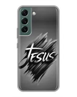 Чохол для Samsung Galaxy S22 Plus з картинкою «Напис Jesus Graffiti»