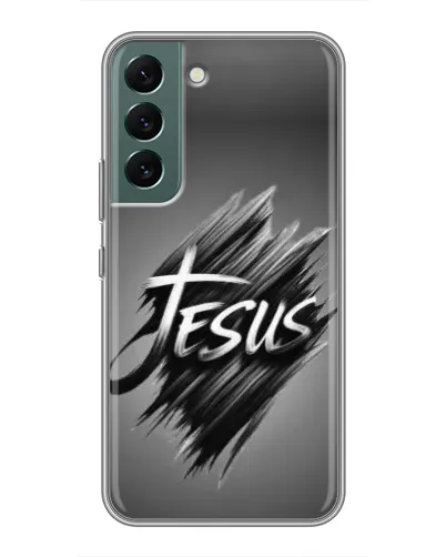 Чохол для Samsung Galaxy S22 Plus з картинкою «Напис Jesus Graffiti» Чохол для Samsung Galaxy S22 Plus з картинкою «Напис Jesus Graffiti»