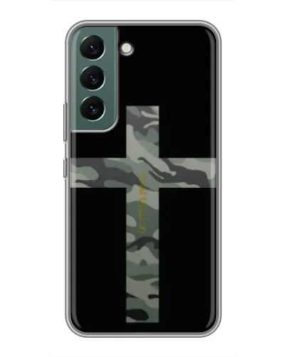 Чохол для Samsung Galaxy S22 Plus з картинкою «Мілітарі Хрест» Чохол для Samsung Galaxy S22 Plus з картинкою «Мілітарі Хрест»