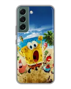 Чехол для Samsung Galaxy S22 Plus с картинкой «Развлечения на пляже»