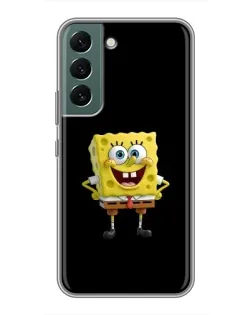 Чехол для Samsung Galaxy S22 Plus с картинкой «Классический Губка Боб»