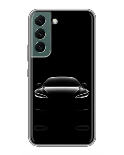 Чохол для Samsung Galaxy S22 Plus з картинкою «Силует Tesla Night» Чохол для Samsung Galaxy S22 Plus з картинкою «Силует Tesla Night»