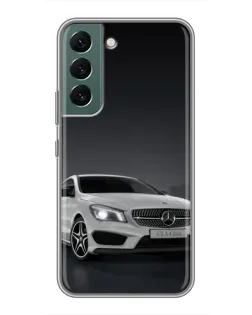 Чохол для Samsung Galaxy S22 Plus з картинкою «Mercedes AMG GT Silver» Чохол для Samsung Galaxy S22 Plus з картинкою «Mercedes AMG GT Silver»