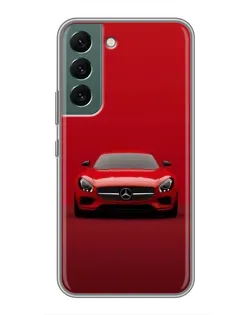 Чохол для Samsung Galaxy S22 Plus з картинкою «Червоний Mercedes AMG»