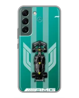 Чохол для Samsung Galaxy S22 Plus з картинкою «Mercedes AMG Petronas»