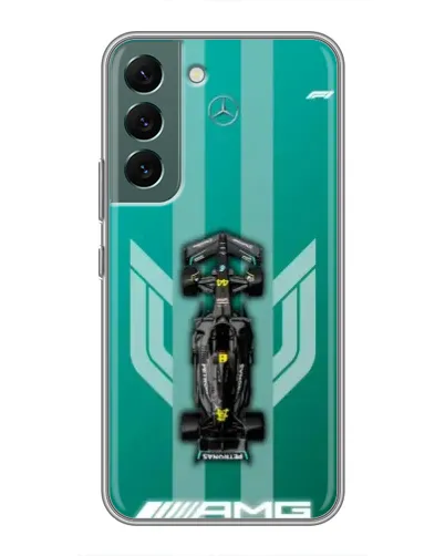 Чохол для Samsung Galaxy S22 Plus з картинкою «Mercedes AMG Petronas» Чохол для Samsung Galaxy S22 Plus з картинкою «Mercedes AMG Petronas»