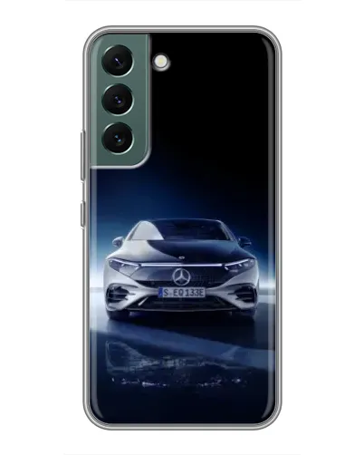 Чохол для Samsung Galaxy S22 Plus з картинкою «Нічний Mercedes EQ» Чохол для Samsung Galaxy S22 Plus з картинкою «Нічний Mercedes EQ»