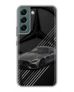 Чохол для Samsung Galaxy S22 Plus з картинкою «Mercedes AMG — графіка»